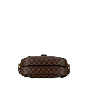 Brown Louis Vuitton Damier Ebene Highbury Shoulder Bag