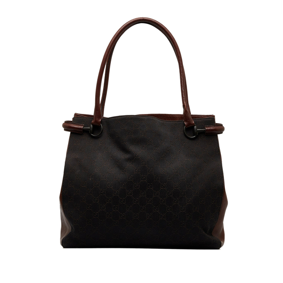 Brown Gucci GG Canvas Tote