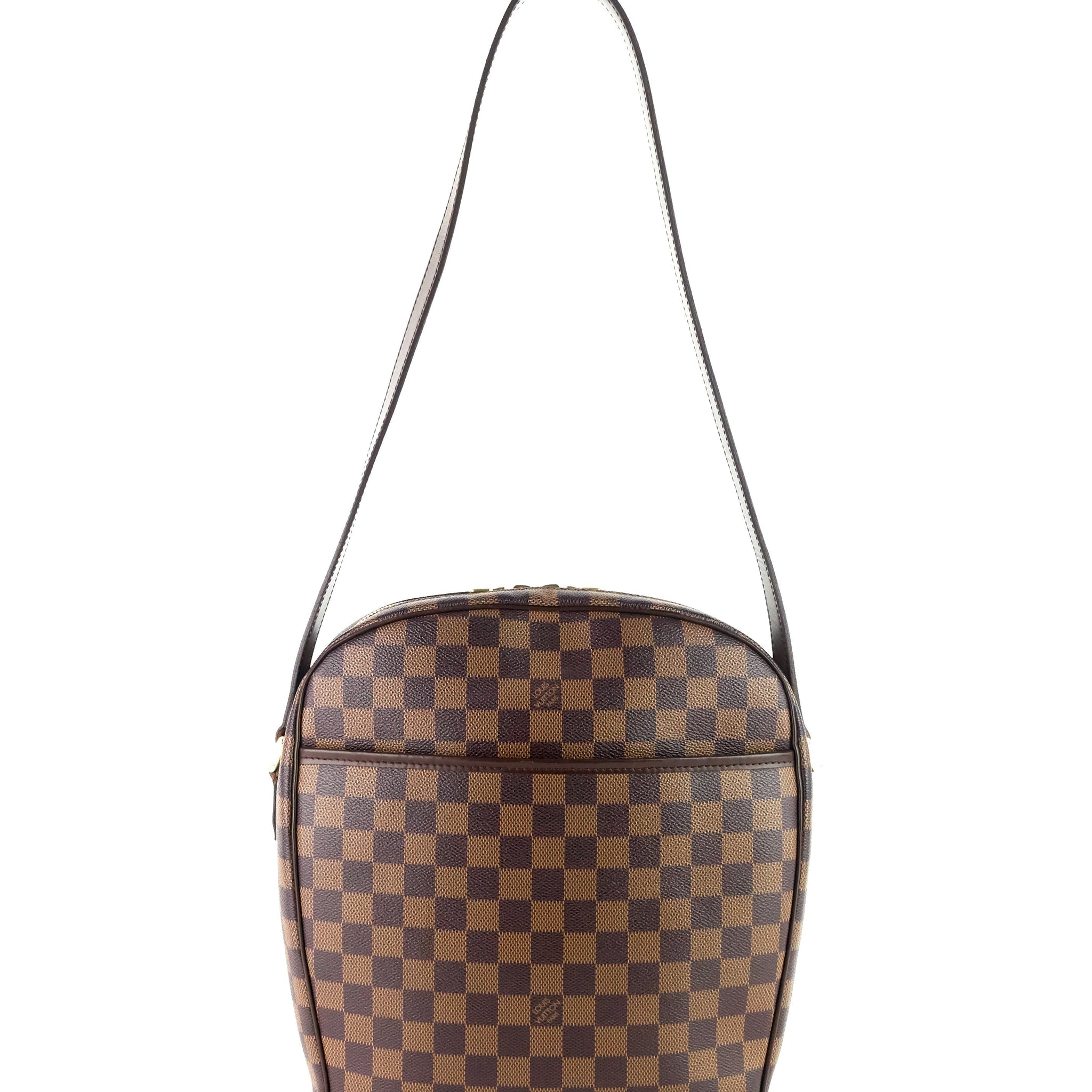 LOUIS VUITTON Ipanema GM Damier Ebene Canvas Bag