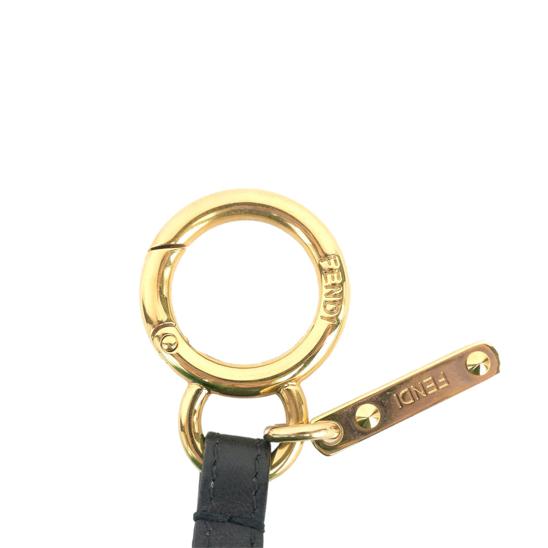 FENDI Monster Minty Bag Bug Fur Charm