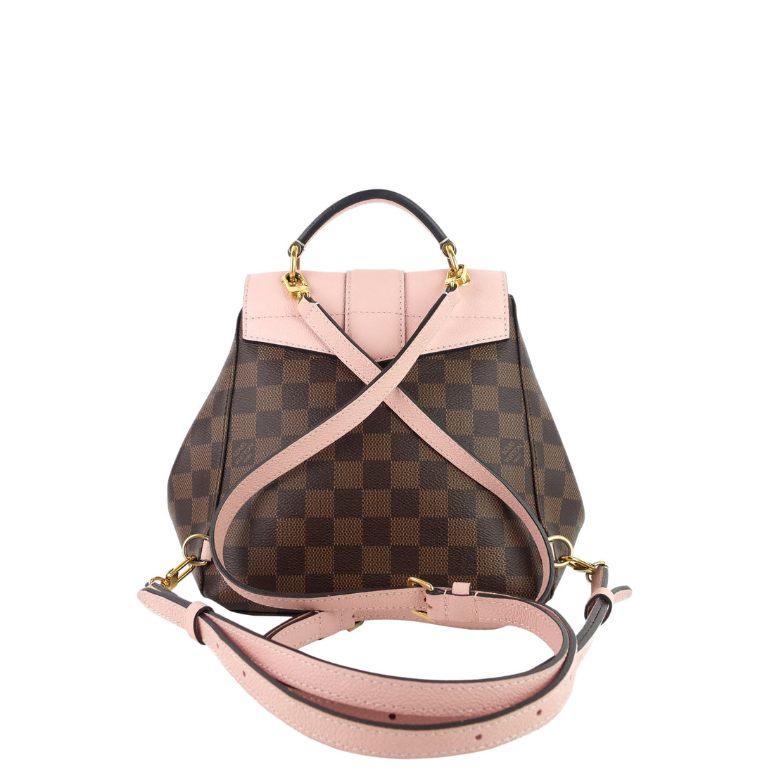 LOUIS VUITTON Clapton Damier Ebene Canvas Backpack Bag