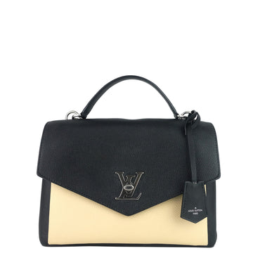 LOUIS VUITTON MyLockme Calfskin Leather Top Handle Bag