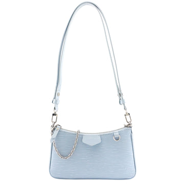 LOUIS VUITTON Easy Pouch on Strap Blue Epi Leather Bag