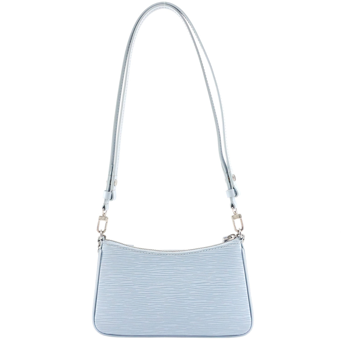LOUIS VUITTON Easy Pouch on Strap Blue Epi Leather Bag
