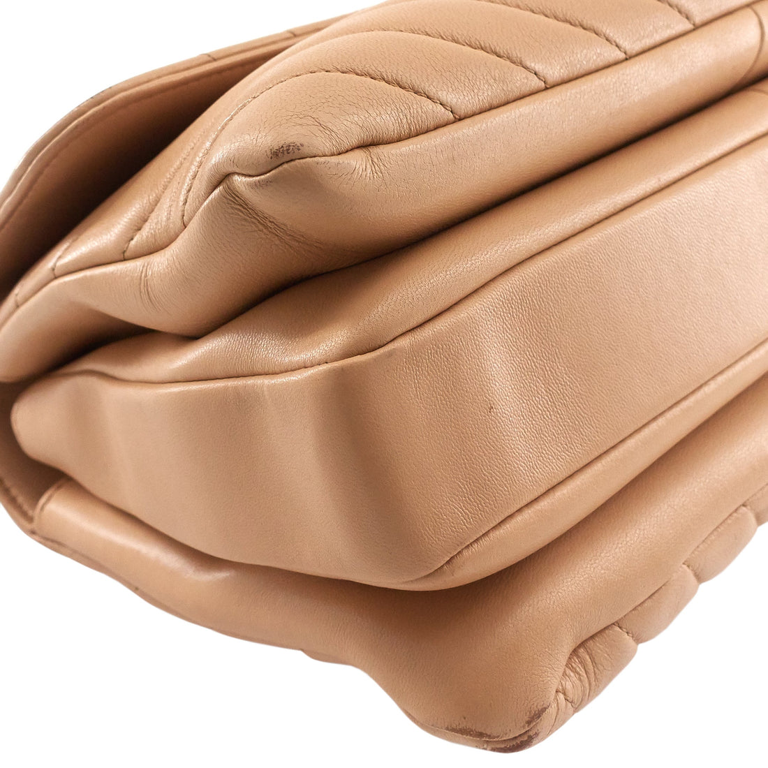 CHANEL Trendy CC Chevron Medium Top Handle Leather Bag