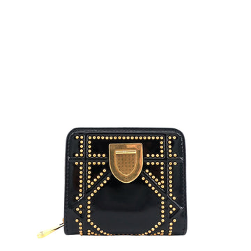 DIOR Diorama Patent Leather Wallet