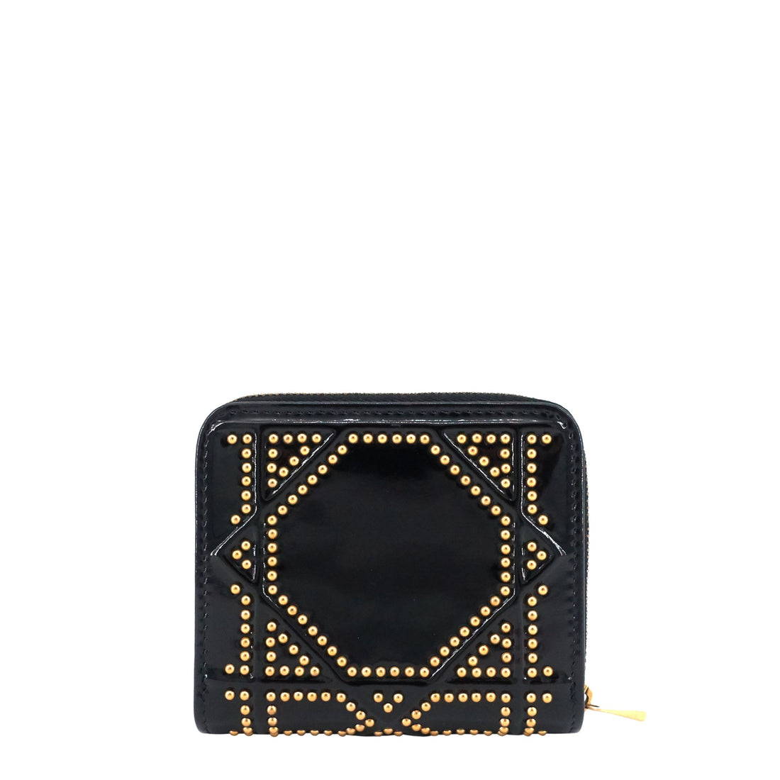 DIOR Diorama Patent Leather Wallet