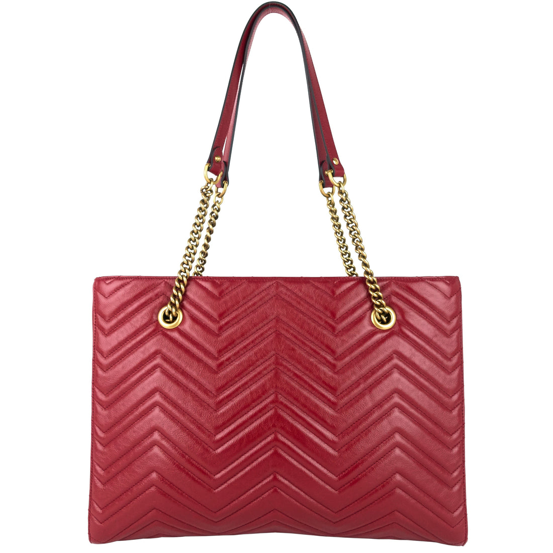 GUCCI GG Marmont Medium Matelasse Leather Tote Bag