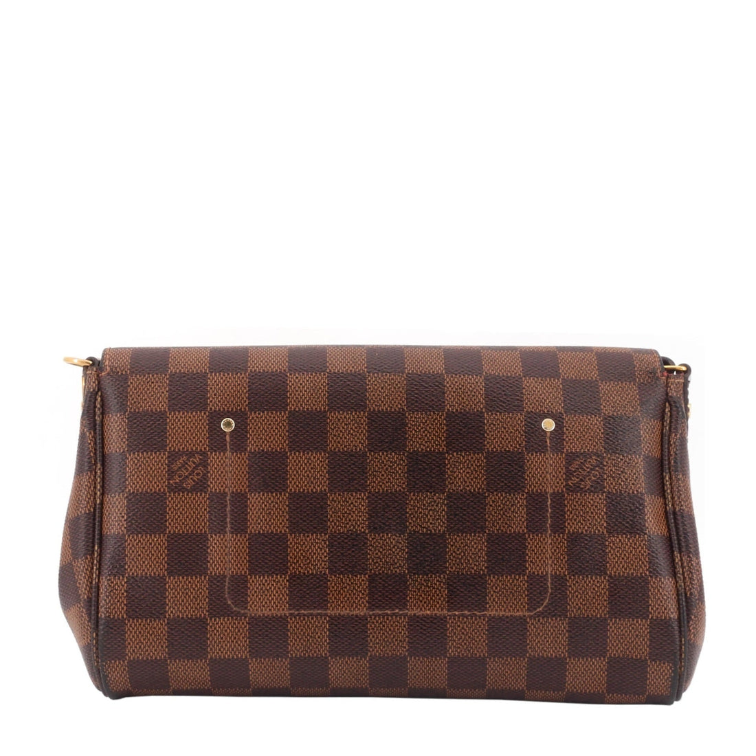 LOUIS VUITTON Favorite MM Damier Ebene Canvas Bag