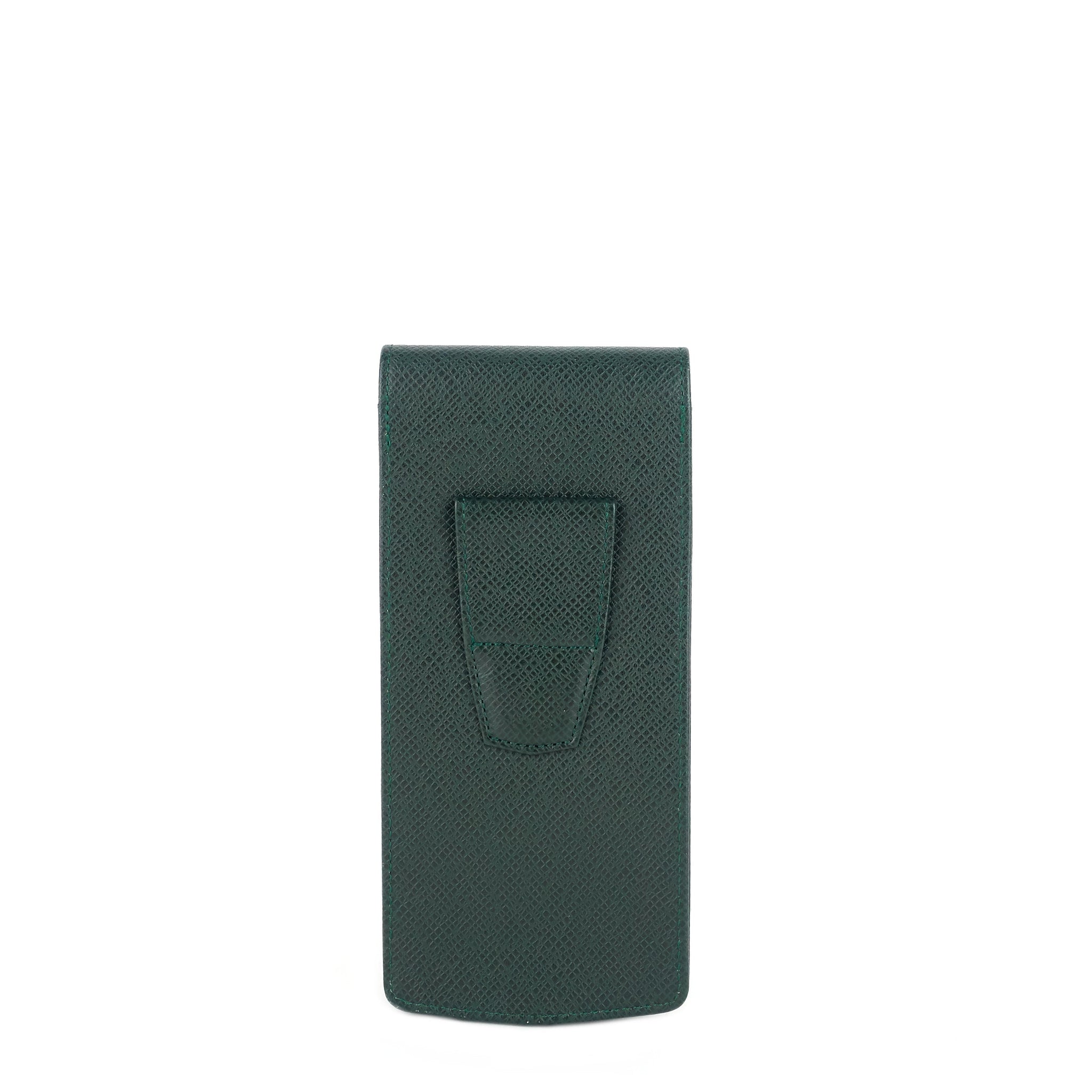 LOUIS VUITTON Green Taiga Leather Pen Holder