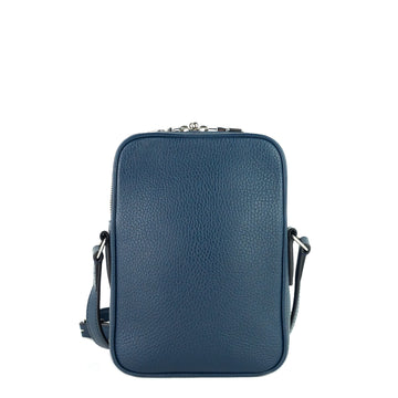 LOUIS VUITTON Amazone Blue Taurillon Leather Crossbody Bag