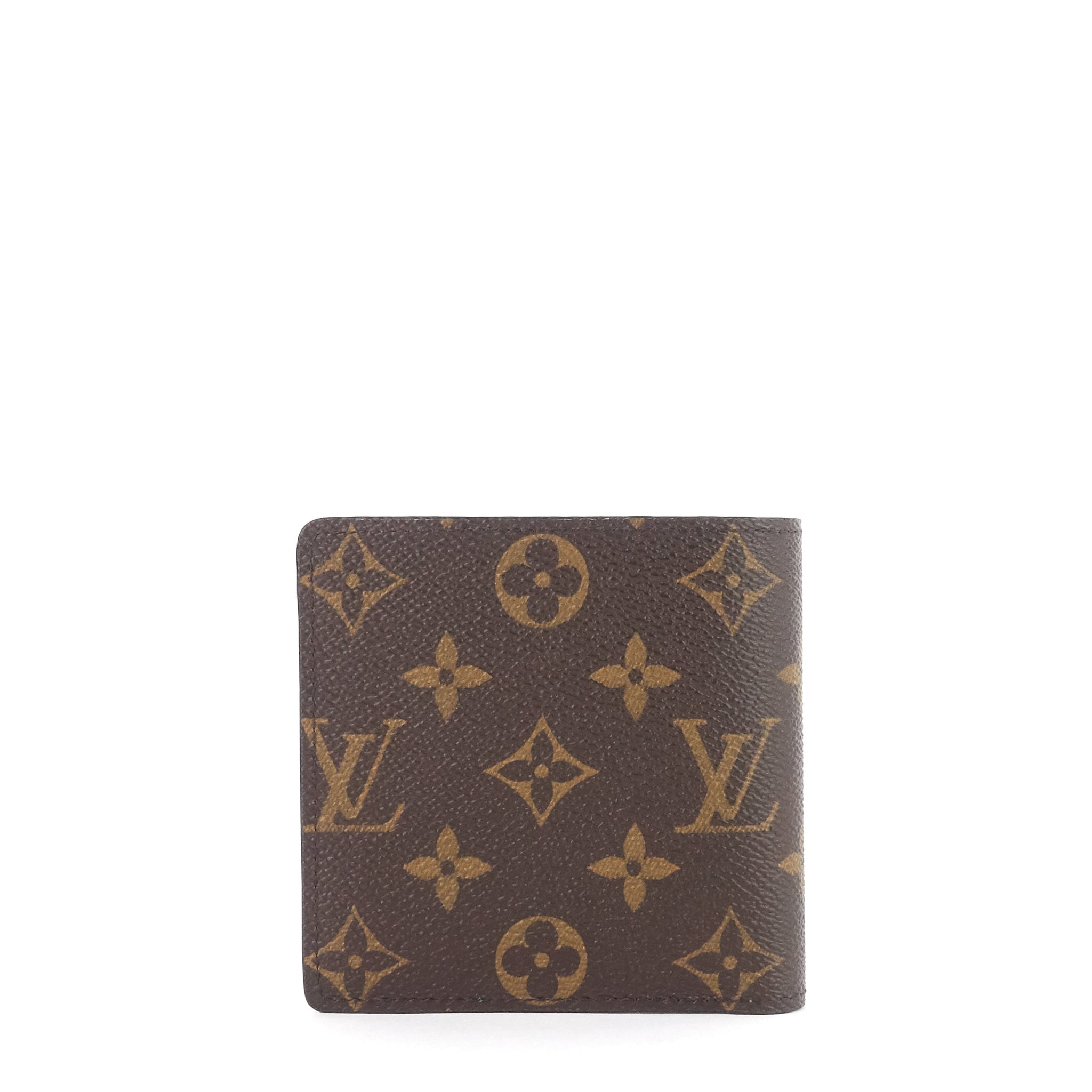 LOUIS VUITTON Marco My LV Heritage Monogram Canvas Wallet