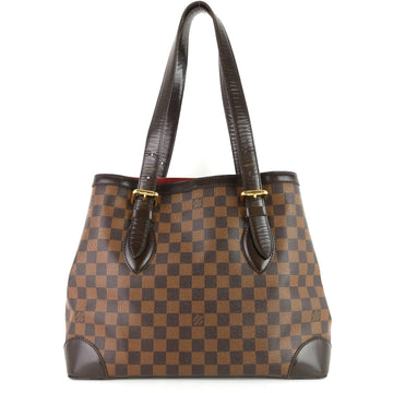 LOUIS VUITTON Hampstead MM Damier Ebene Canvas Bag