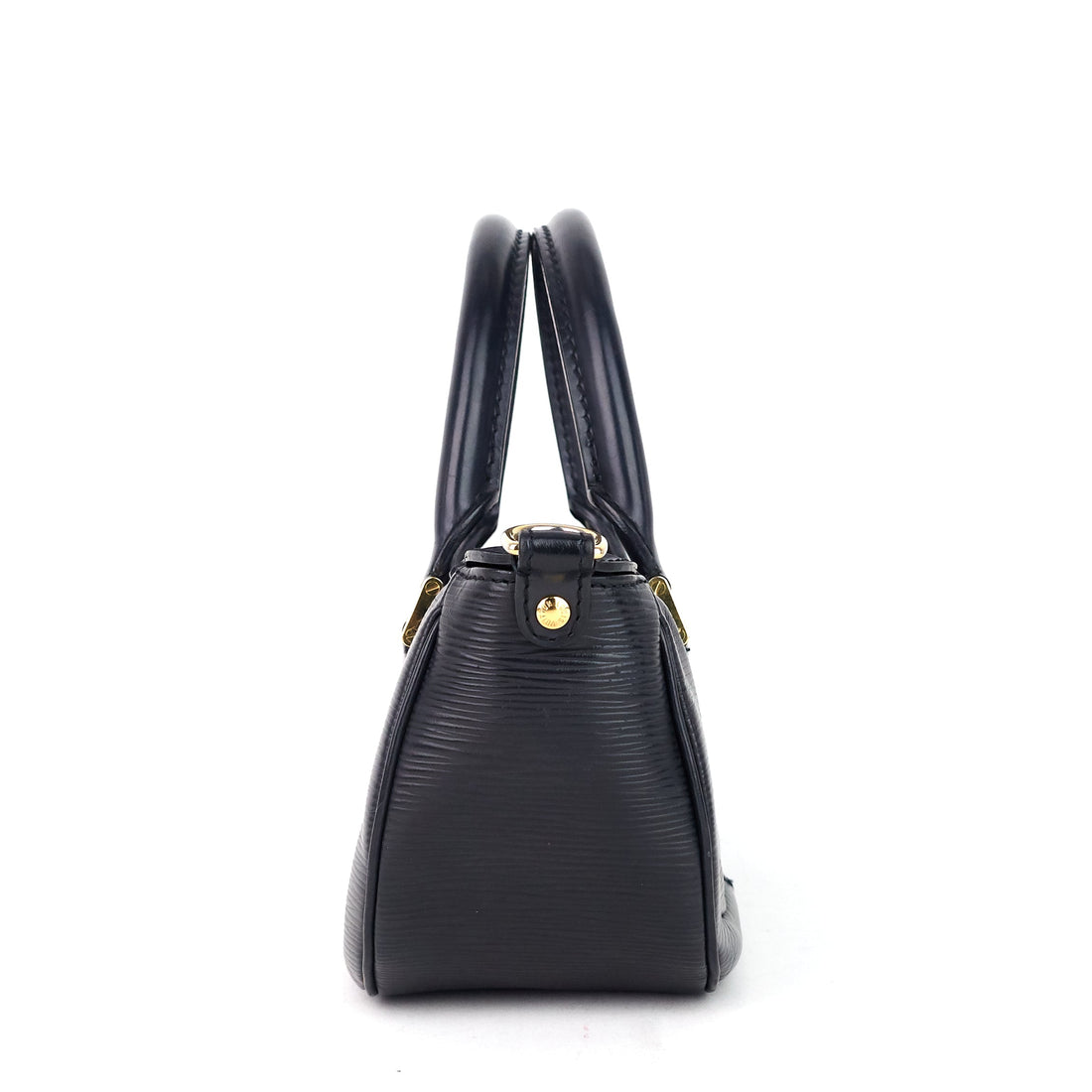 LOUIS VUITTON Dhanura Black Epi Leather Handbag