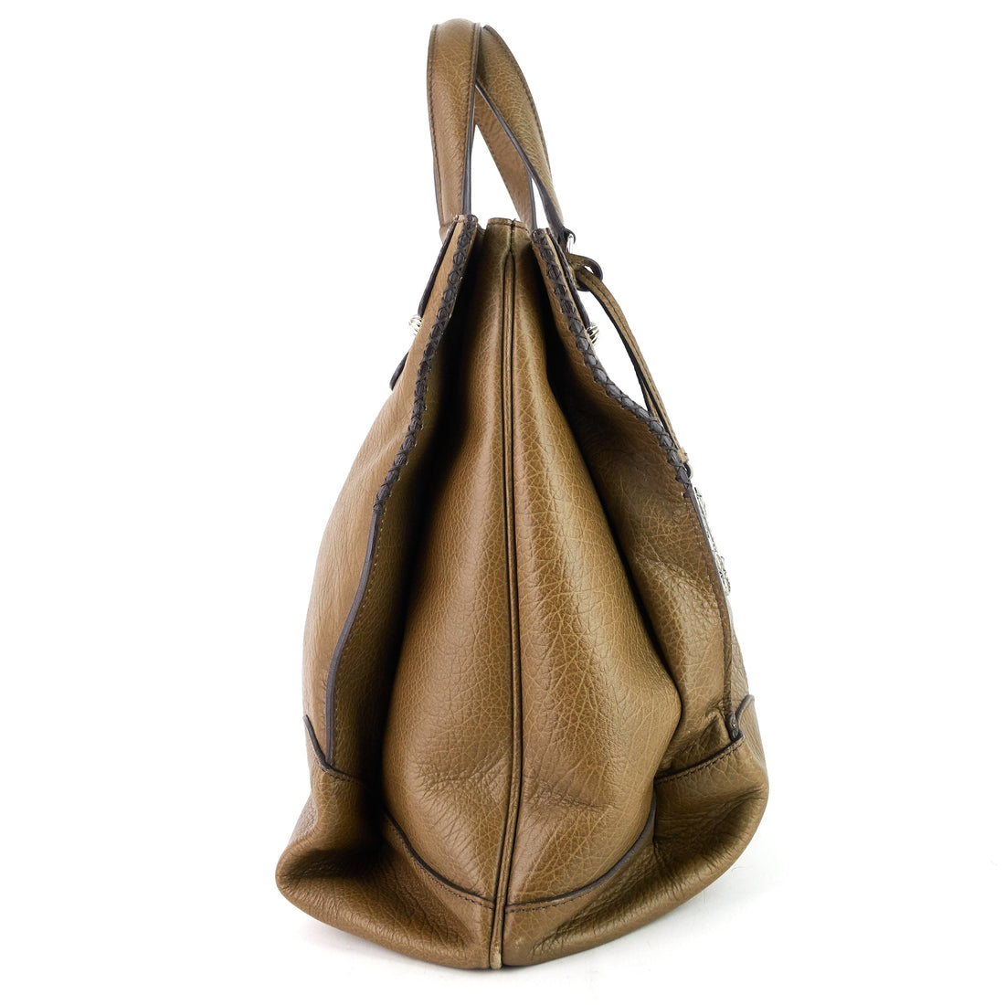 Celine Orlov Calfskin Leather Tote Bag