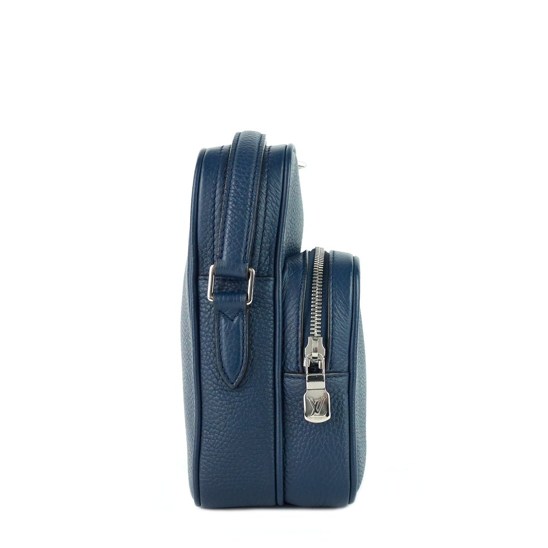 LOUIS VUITTON Amazone Blue Taurillon Leather Crossbody Bag