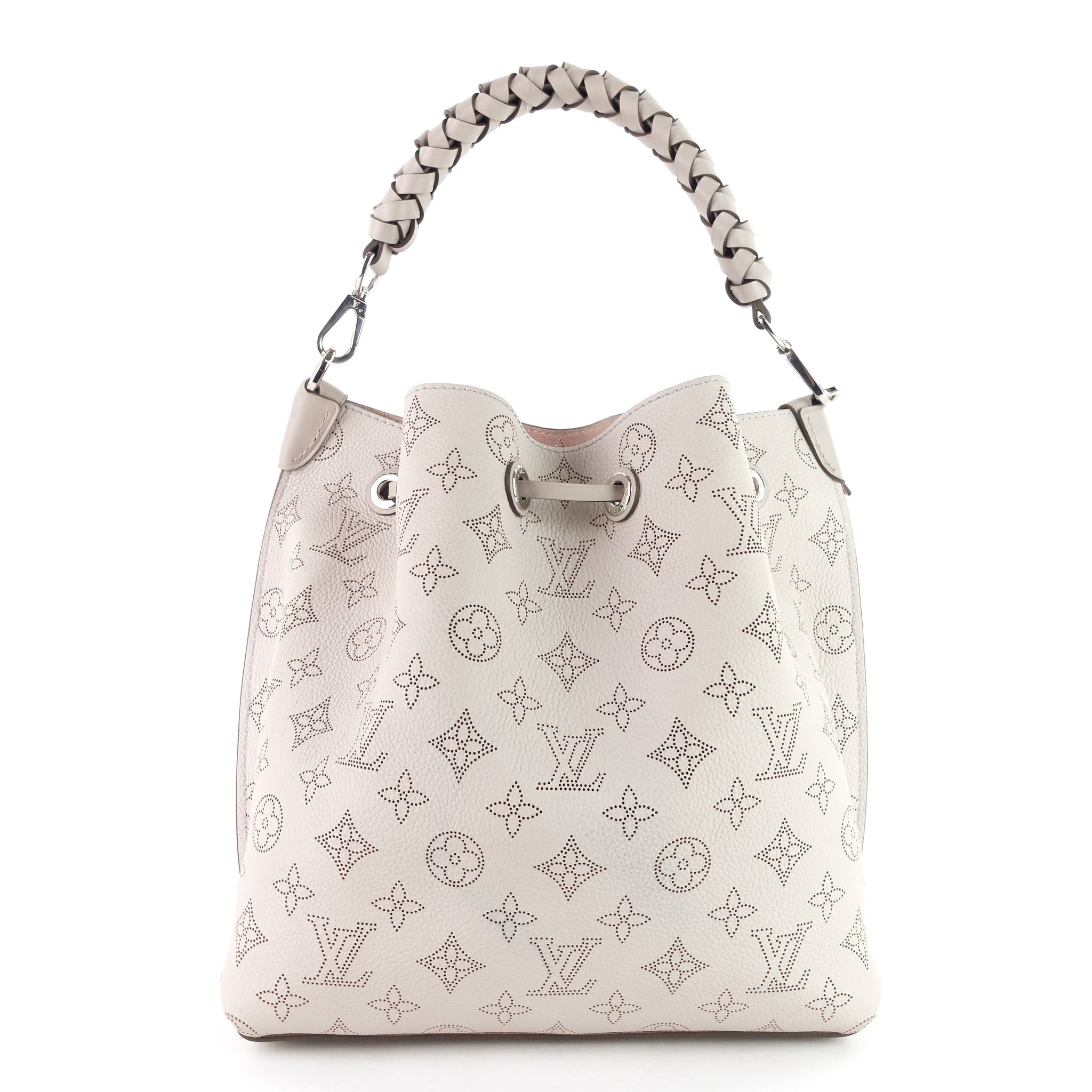 LOUIS VUITTON Muria Mahina Calfskin Hobo Bag