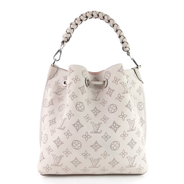LOUIS VUITTON Muria Mahina Calfskin Hobo Bag