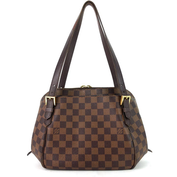 LOUIS VUITTON Belem MM Damier Ebene Canvas Bag