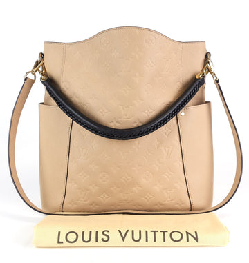 LOUIS VUITTON Bagatelle Monogram Empreinte Leather Hobo Bag