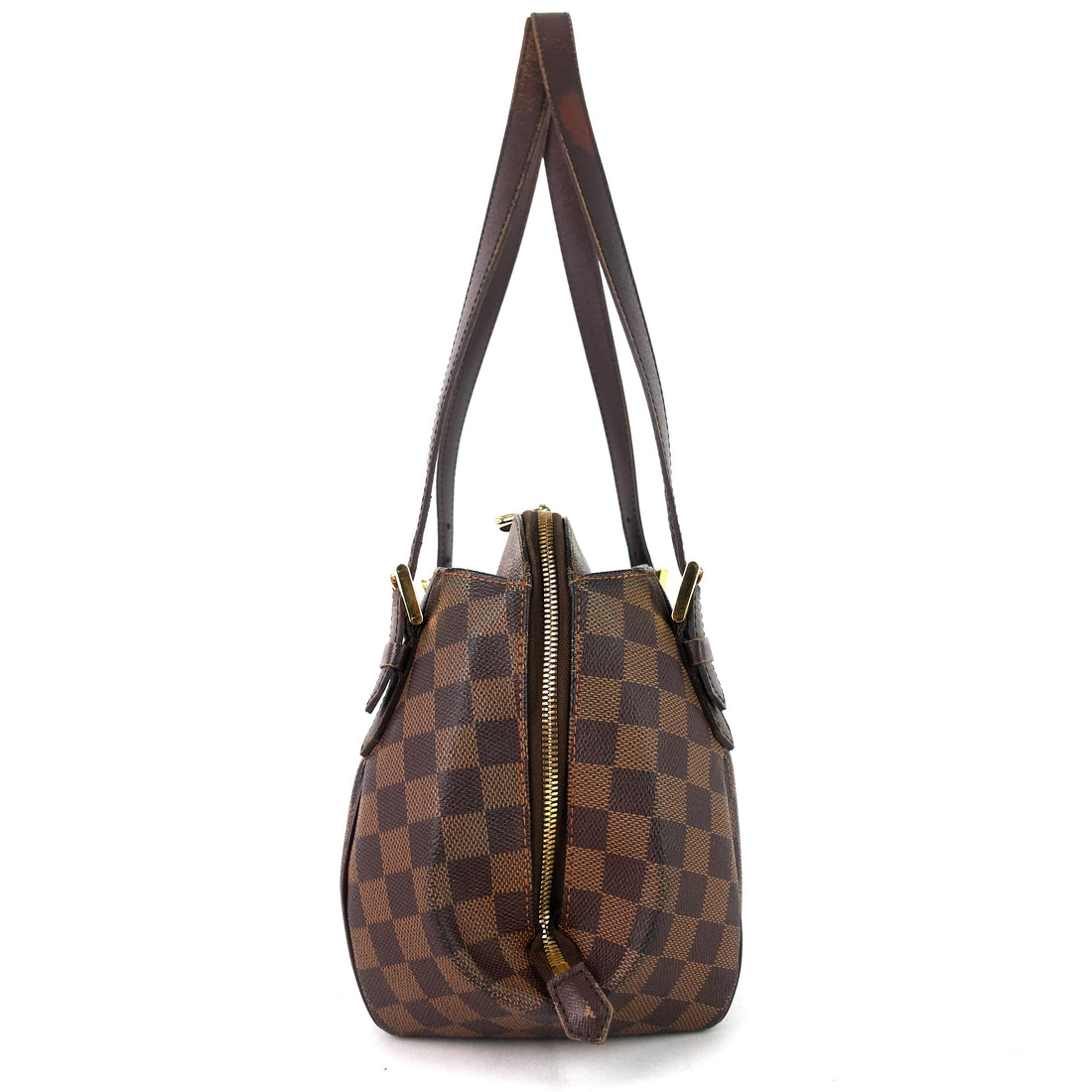 LOUIS VUITTON Belem MM Damier Ebene Canvas Bag