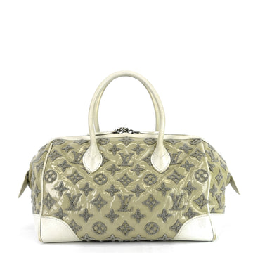LOUIS VUITTON Monogram Bouclettes Speedy Round Bag