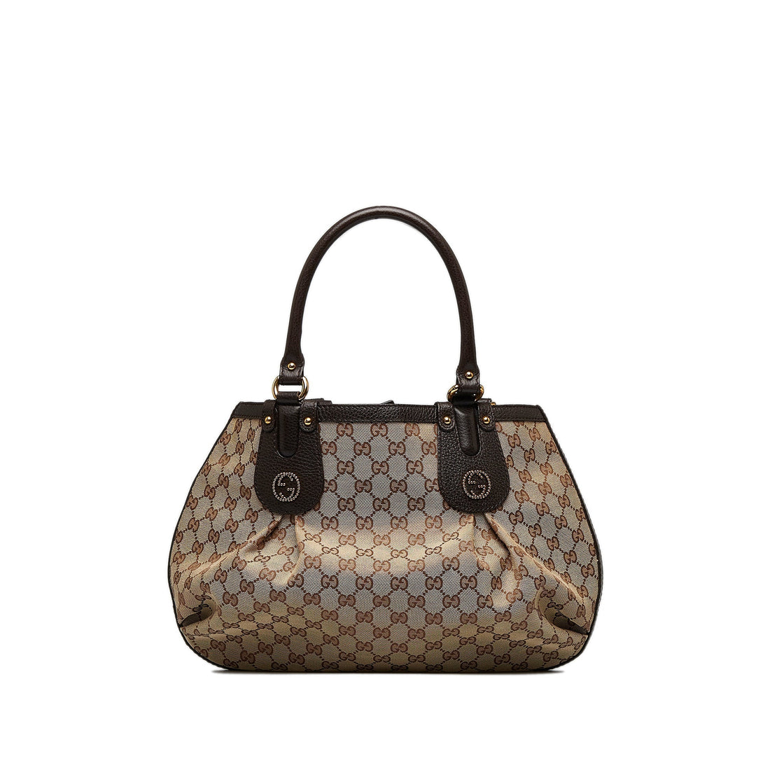 Brown Gucci GG Canvas Tote Bag