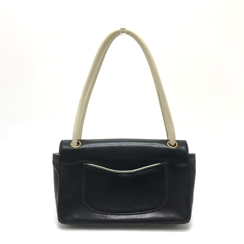 CHANEL Tote Bag Calfskin black COCO Mark CC Women Used