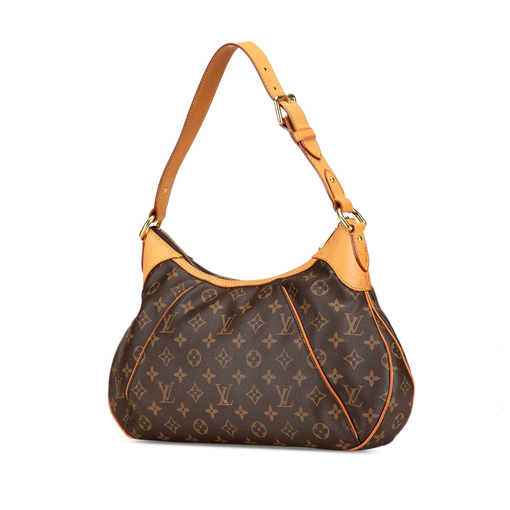Brown Louis Vuitton Monogram Thames GM Shoulder Bag