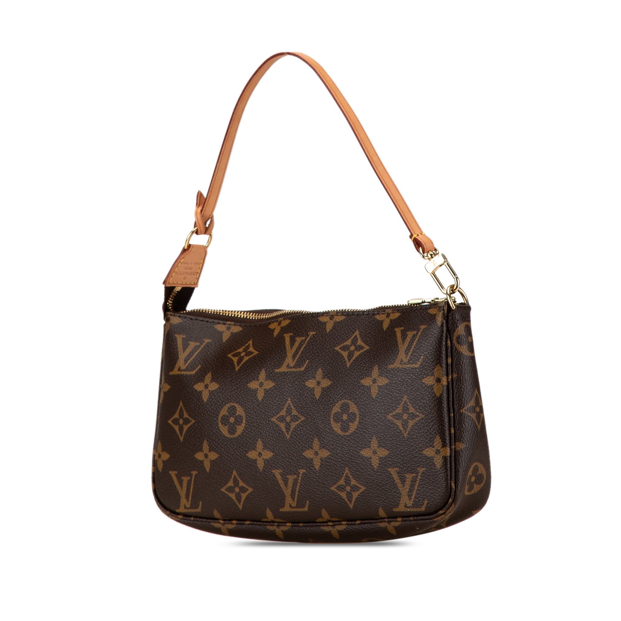Brown Louis Vuitton Monogram Pochette Accessoires Shoulder Bag
