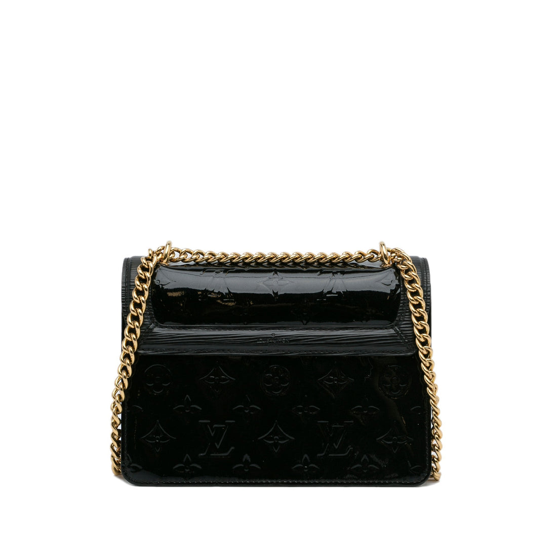 Black Louis Vuitton Monogram Vernis Wynwood Crossbody Bag