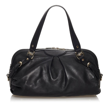 Gucci Vintage Leather Satchel