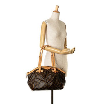 Brown Louis Vuitton Monogram Tivoli GM Shoulder Bag