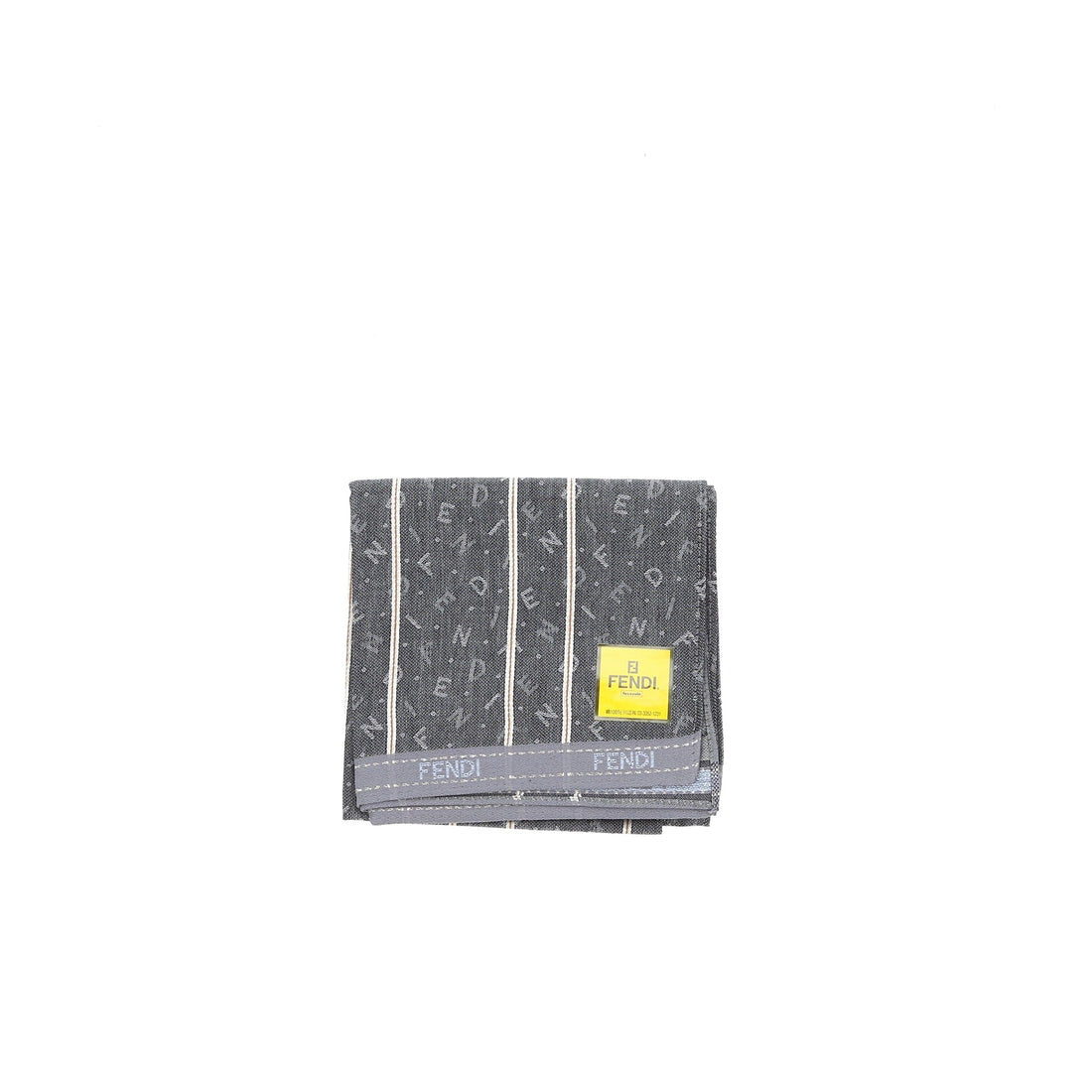 FENDI Foulard in Blue Cotton