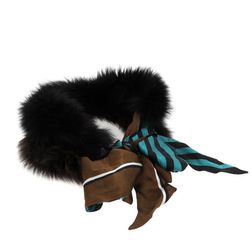 FENDI Scarf in Multicolor Fur
