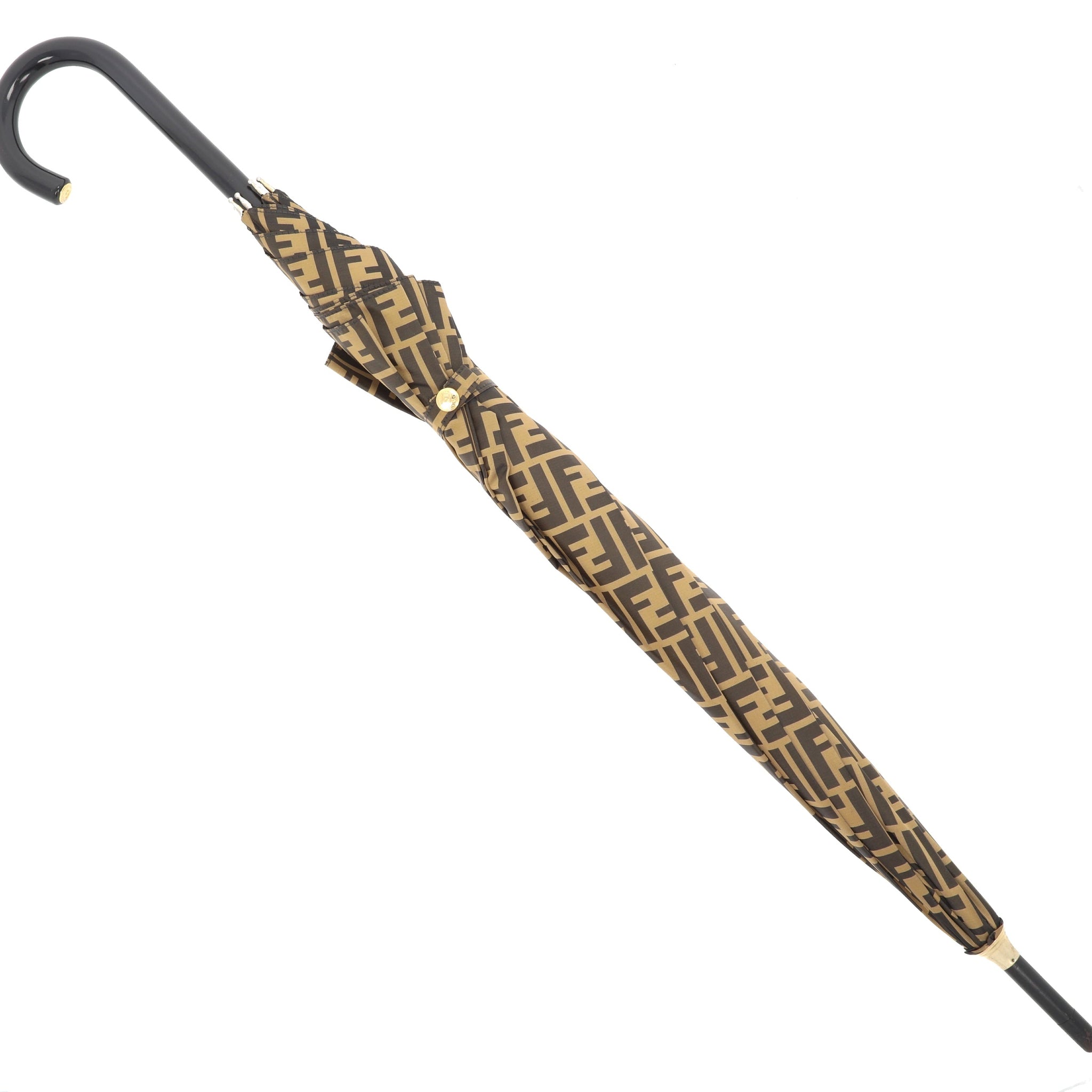 FENDI Umbrella in Brown Fabric