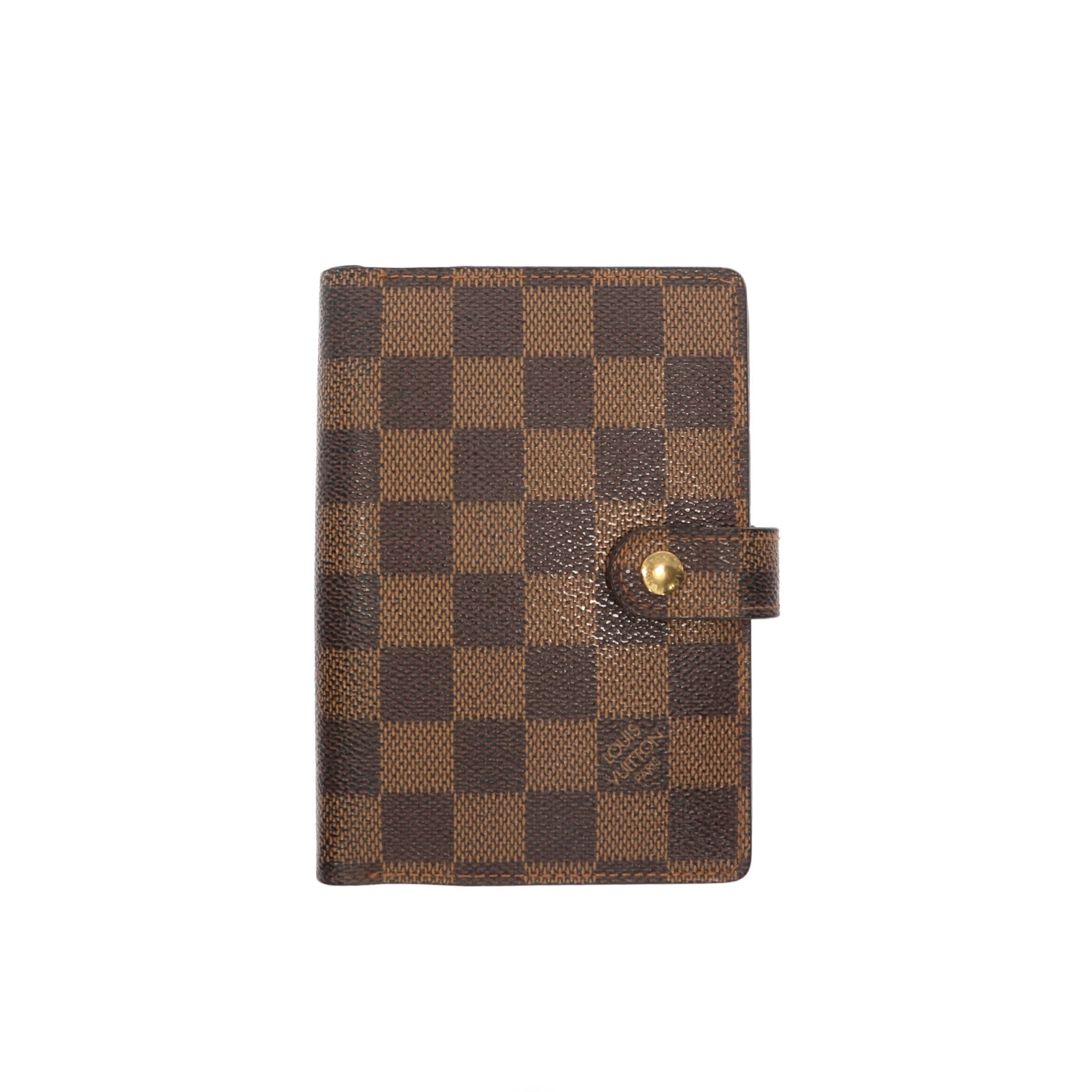 LOUIS VUITTON Agenda Cover in Brown Canvas
