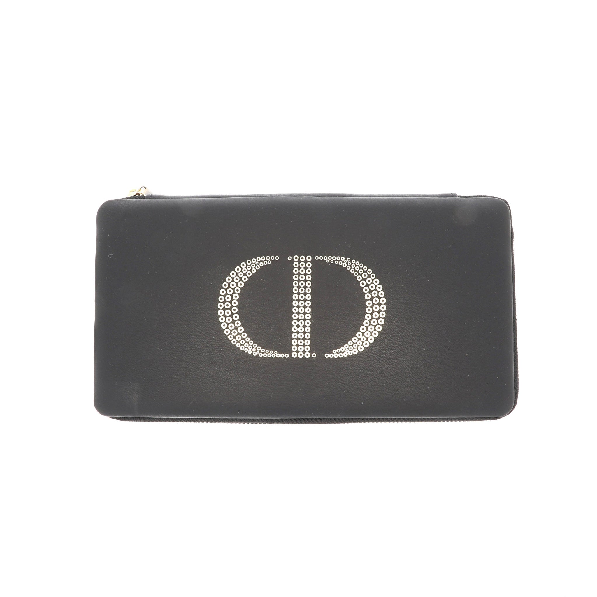 CHRISTIAN DIOR Travel Bag in Black Leather