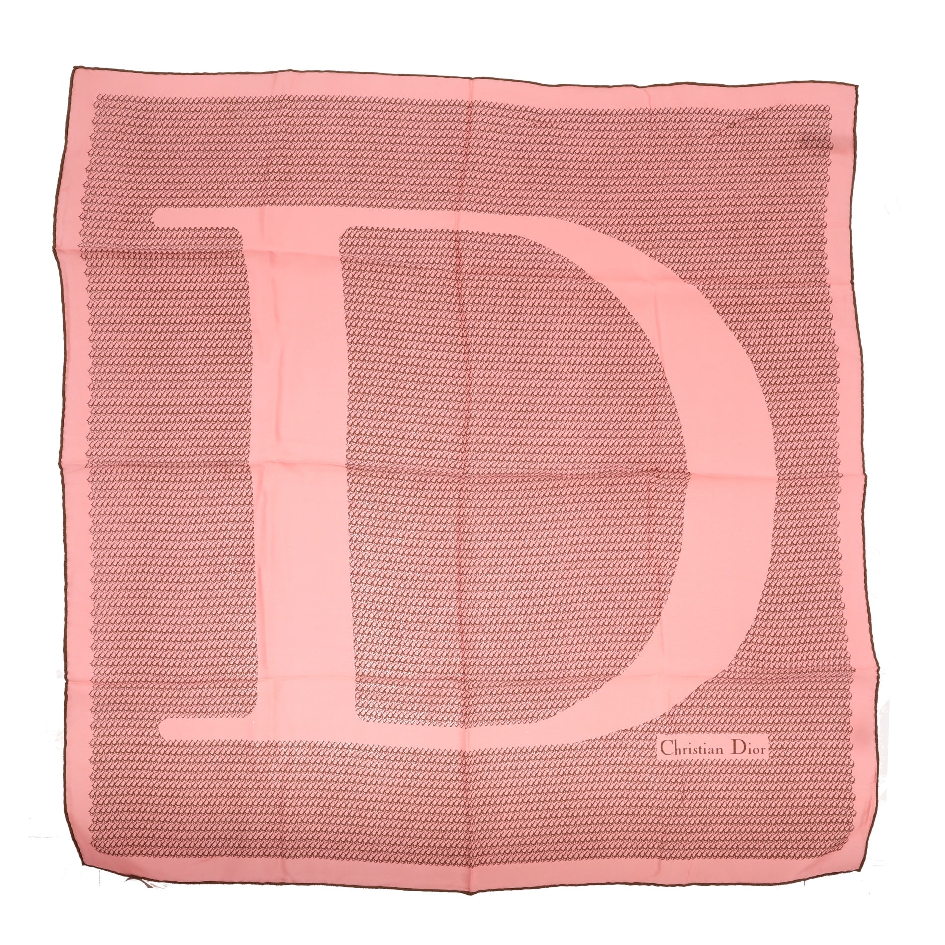 CHRISTIAN DIOR Foulard in Pink Silk