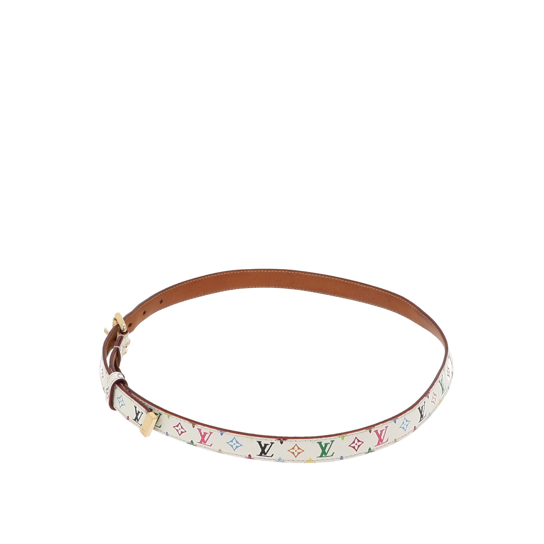 LOUIS VUITTON Belt in Multicolor Leather
