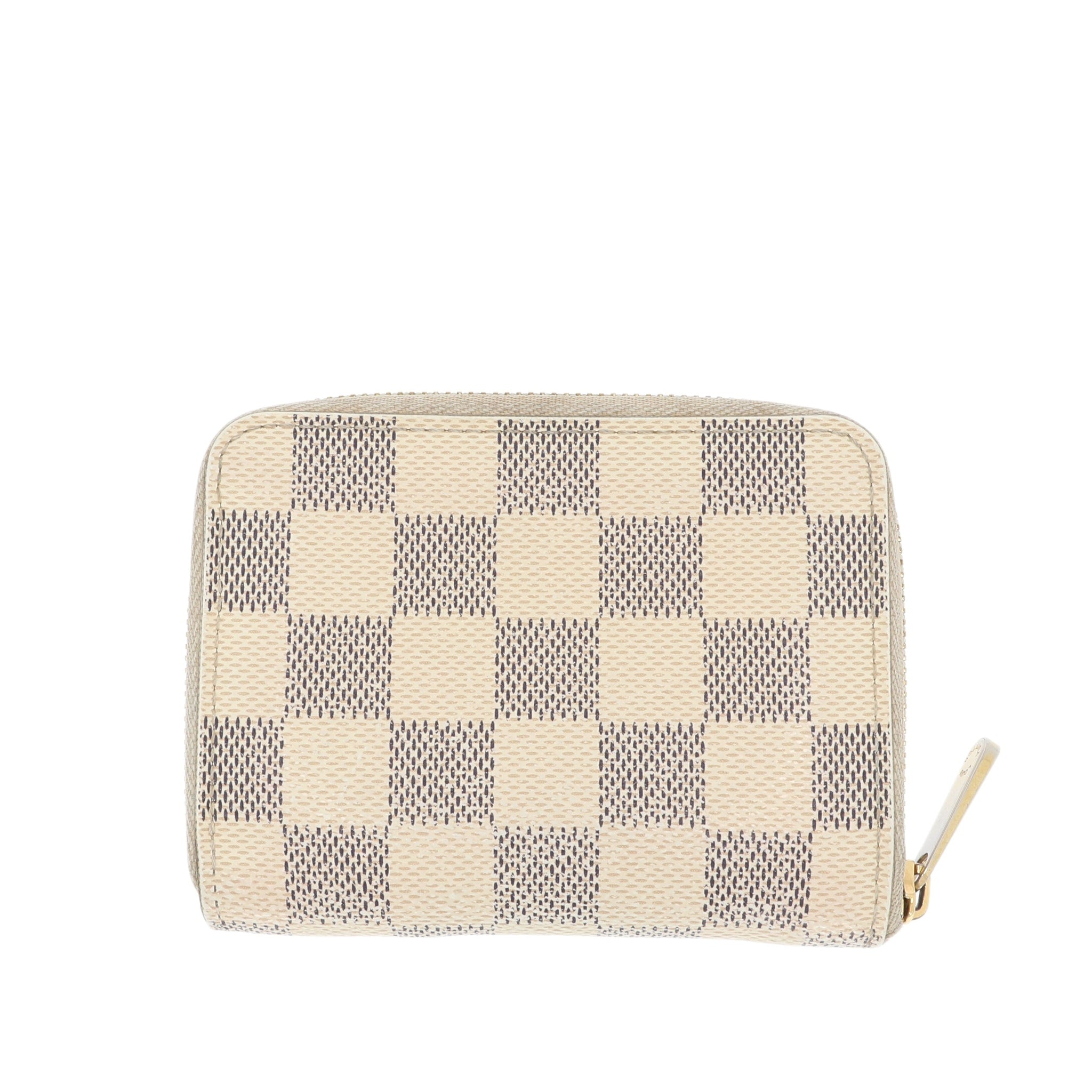 LOUIS VUITTON Wallet in White Canvas