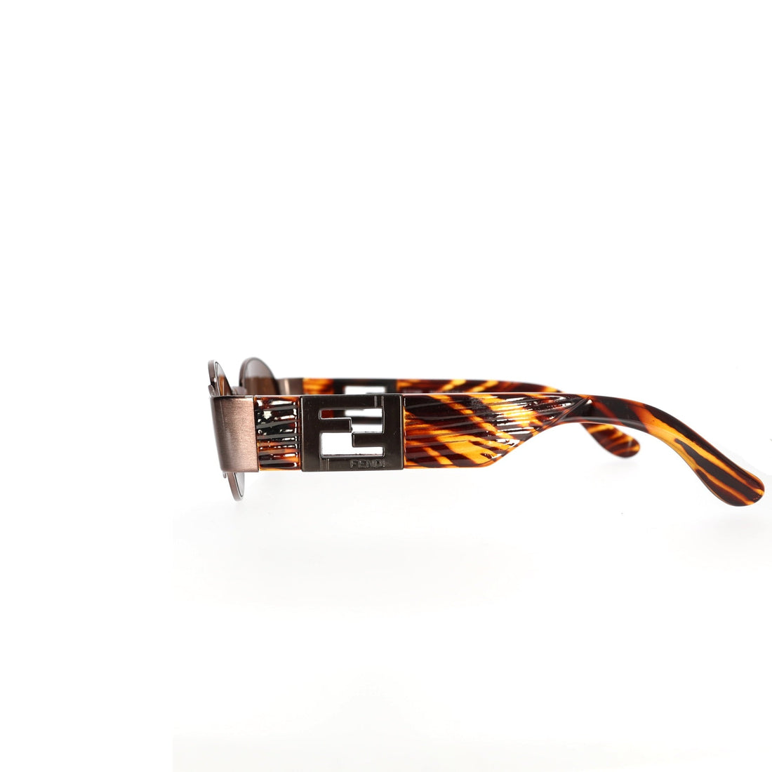 FENDI Glasses in Brown Plastic