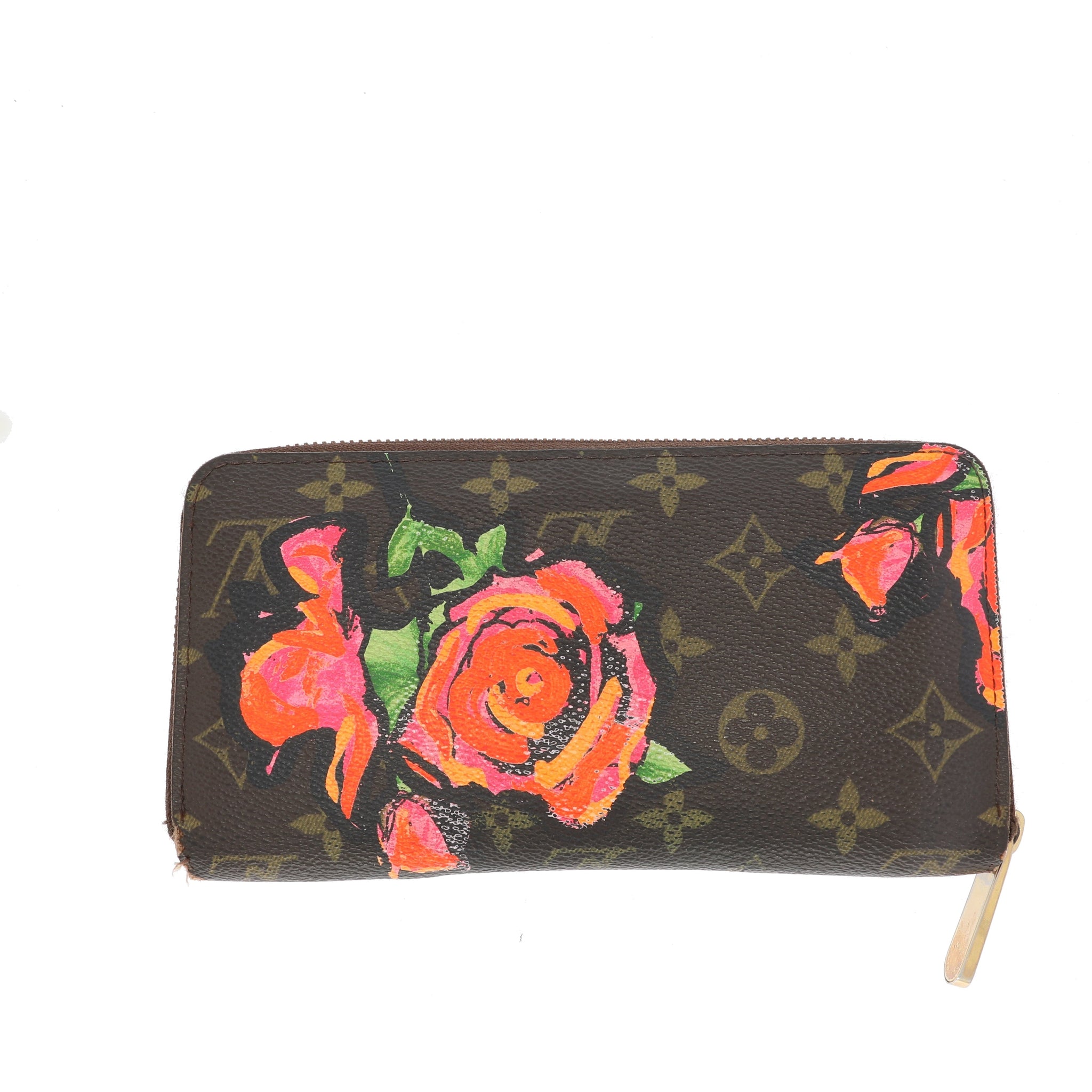 LOUIS VUITTON x Stephen Sprouse Roses wallet Monogram