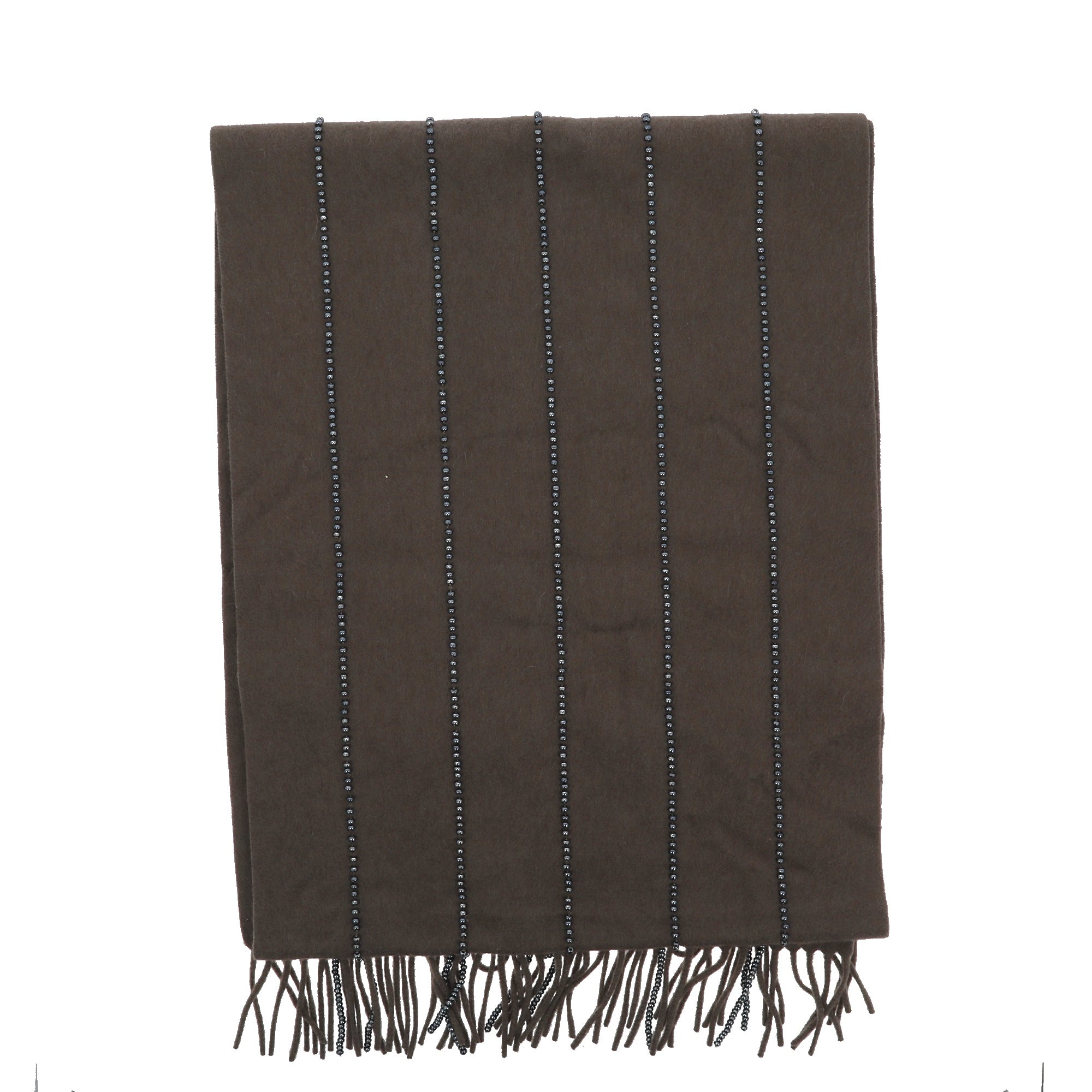 CHANEL Scarf in Grey Cachemire