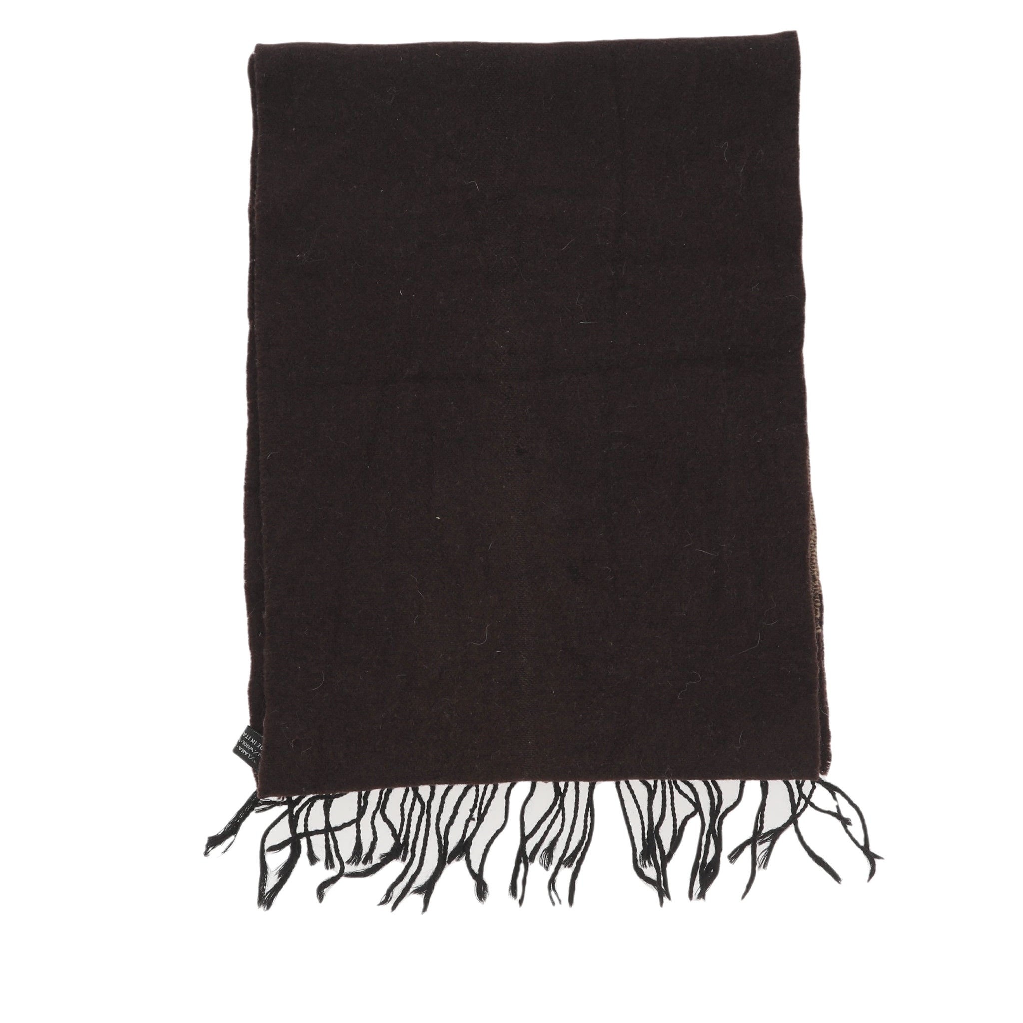 FENDI Scarf in Brown Wool