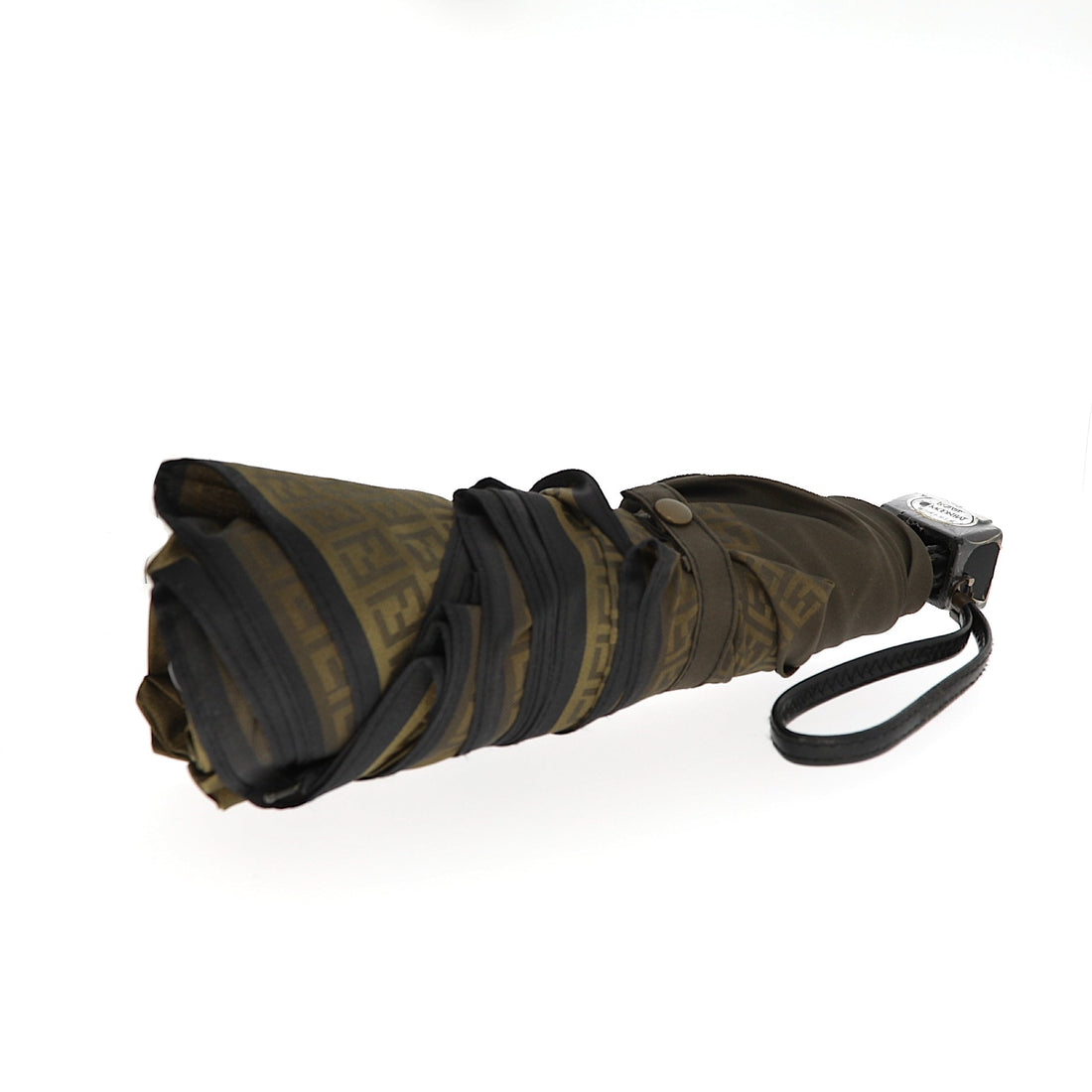 FENDI Vintage Umbrella in green fabric