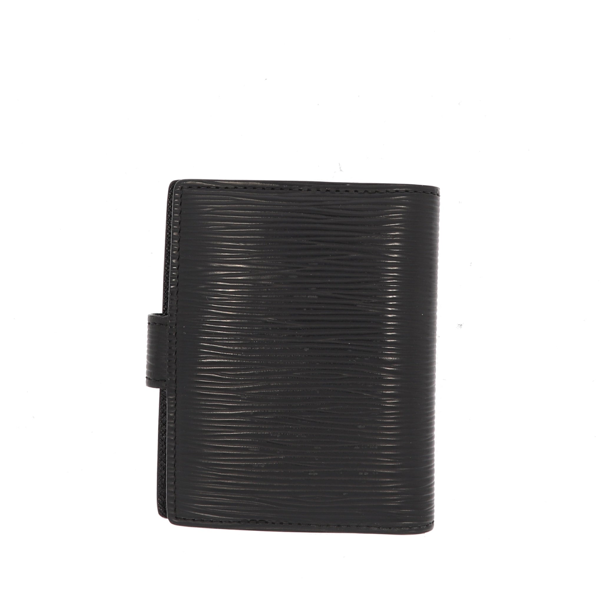 LOUIS VUITTON Agenda Cover in Black Leather