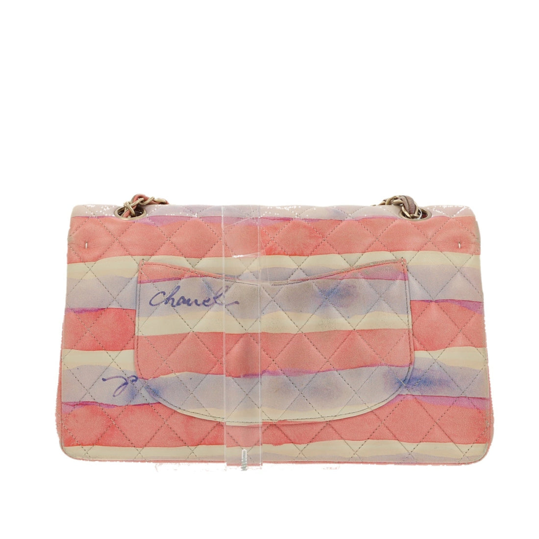 CHANEL Timeless/Classique Shoulder Bag in Multicolor Leather