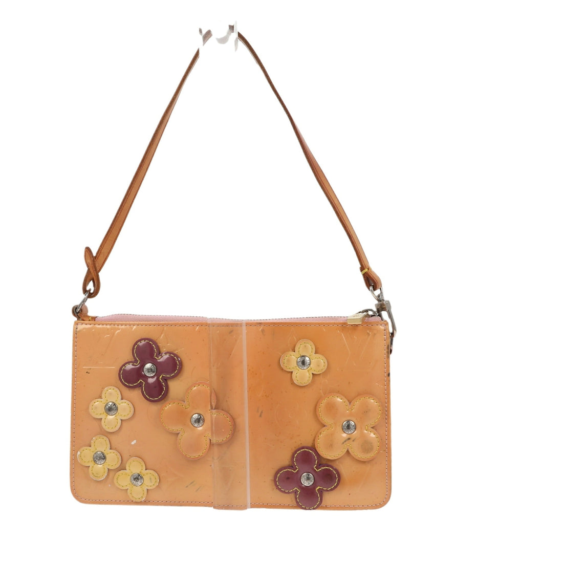 LOUIS VUITTON Lexington Pochette in Yellow Patent