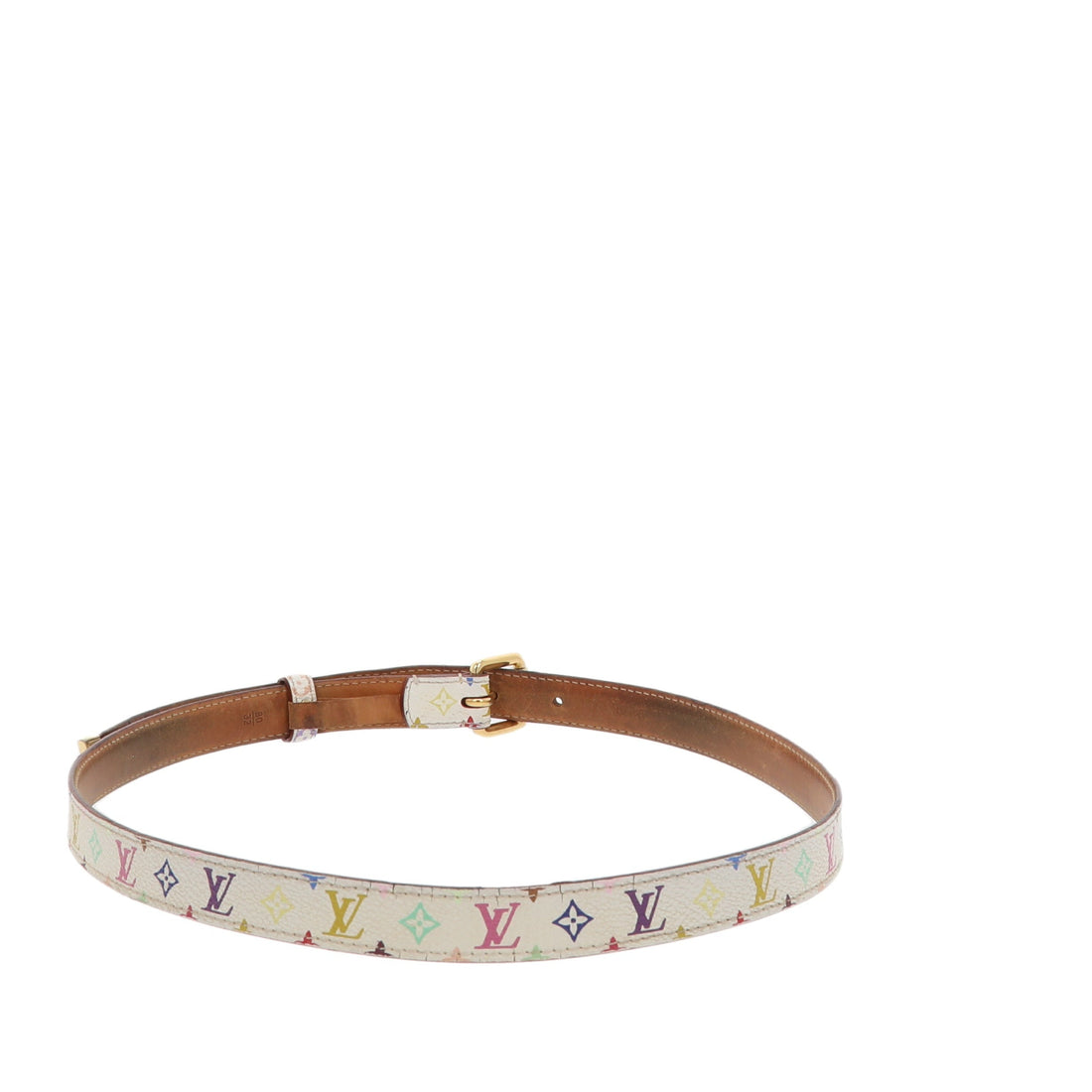 LOUIS VUITTON Belt in Multicolor Canvas